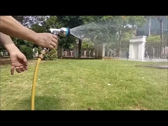 Μεταλλικός 8-Mode Garden Hose Nozzle Down Pressure Washer με εμπρόσθιο έλεγχο σκανδάλη