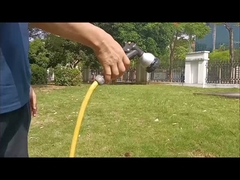 Ακροφύσιο μανικών κήπων 8-σχεδίων μετάλλων με τον έλεγχο οπίσθιος-ώθησης