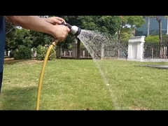 Ακροφύσιο μανικών κήπων 8-σχεδίων μετάλλων με τον έλεγχο οπίσθιος-ώθησης